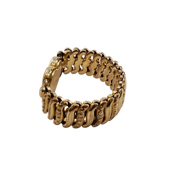 Vintage WW II Sweetheart Expansion Bracelet American Queen by Pitman and Keeler - Picture 6 of 8